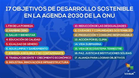 ONU pide más recursos para cumplir objetivos de la Agenda ...
