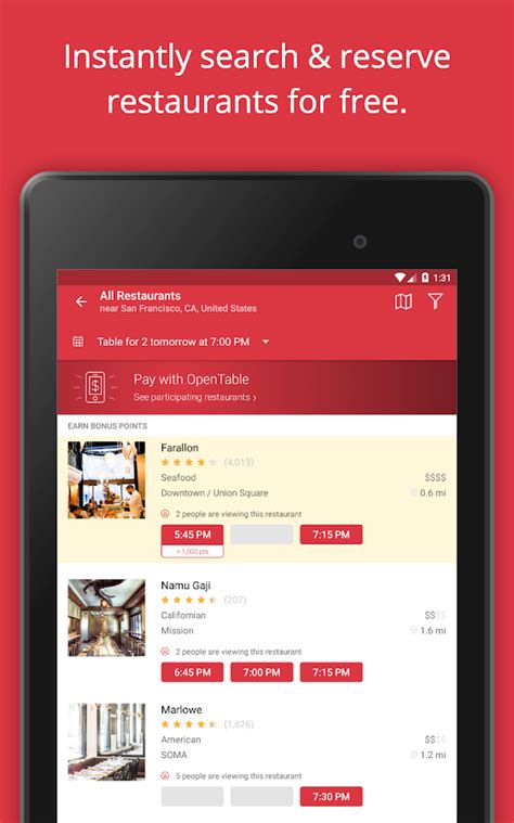 OpenTable: Restaurants Near Me   Android Apps on Google Play