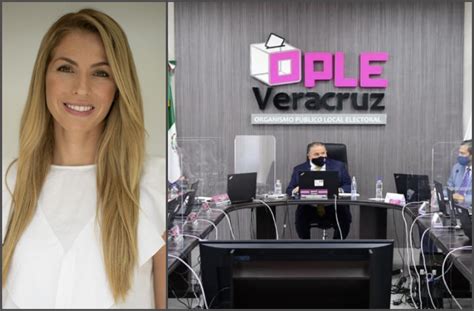 OPLE avala candidatura de Paty Lobeira para el Puerto de Veracruz | e ...