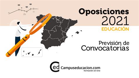 Oposiciones 2021: Mapa actualizado de convocatorias