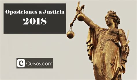 Oposiciones a Justicia 2018 | Cursos.com