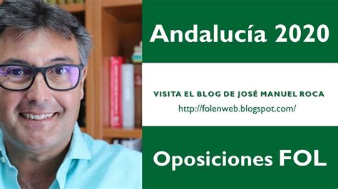 Oposiciones FOL. Andalucía 2020.   YouTube