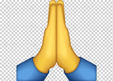 Ora emoji ilustración, orando las manos religión cristiana emoji ...