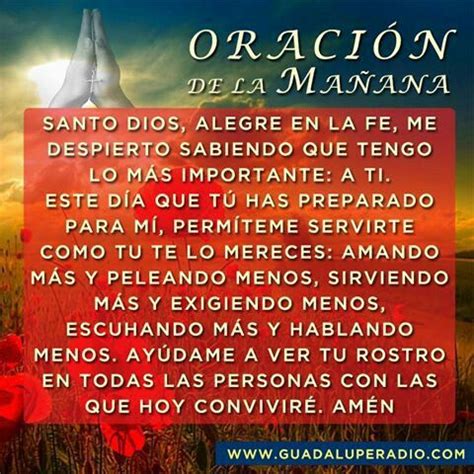 Oración de la Mañana | Oraciones | Pinterest | Religion ...