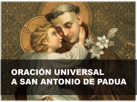 Oración Universal a San Antonio de Padua   YouTube
