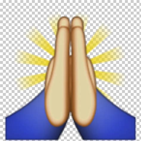 Orando con las manos emoji orando alto cinco, con las manos juntas PNG ...