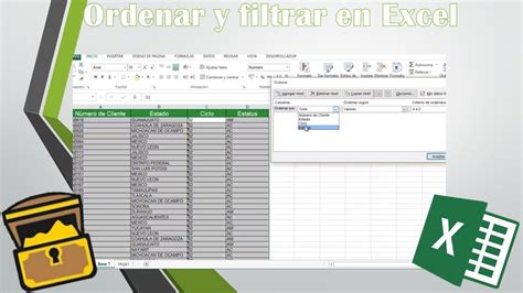 Ordenar y filtrar en Excel 2013 ¡Facil!   YouTube