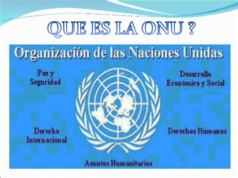 Organización de las naciones unidas  ONU    Monografias.com