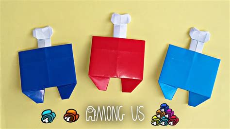 Origami Among Us | DIY Among Us   YouTube