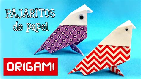 Origami: Ave de papel   Papiroflexia   YouTube