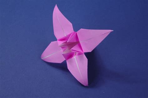 Origami Lily Flower Instructions   Tavin s Origami