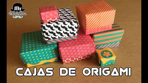Origami paper box   Cajas de origami de papel decorado ...