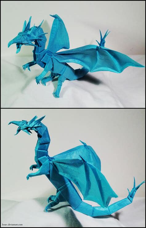 Origami Western Dragon by Lexar  on DeviantArt