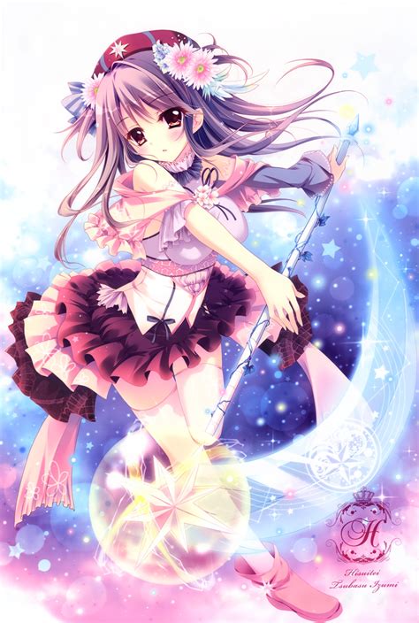 original characters, Flowers, Magic, Anime, Anime girls HD ...