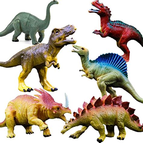 OuMuaMua Juguetes de figuras de dinosaurios realistas ...