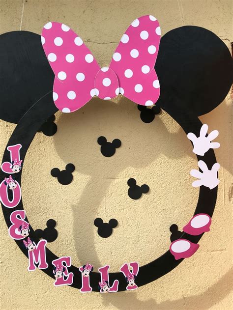 Our wooden Minnie Mouse Photo Frame! | Minnie mouse ...