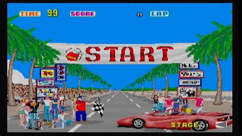 Out Run [MAME OX arcade] {Cheat On}  EMULATED ON XBOX ...