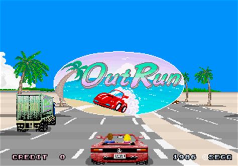 Out Run   Videogame by Sega