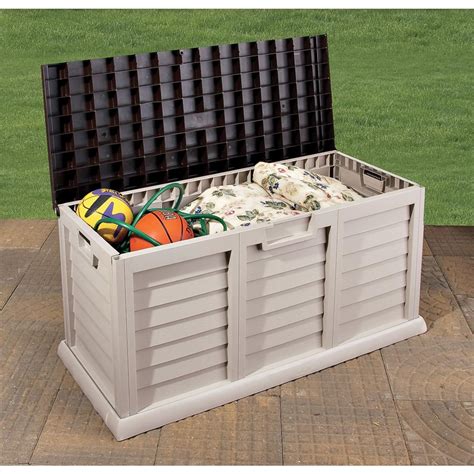 Outdoor Storage Box / Bench   126364, Patio Storage at ...