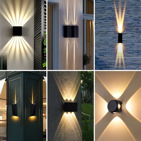 Outdoor Wall Light LED Wall Lamp Waterproof Modern ...