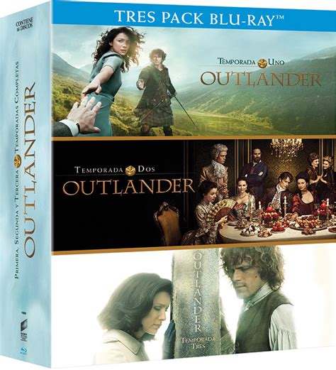 Outlander   Temporadas 1 a 3 Blu ray