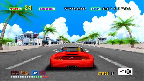 Outrun 3d remake  PS2 on PS3  HD   YouTube
