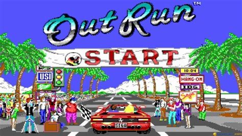 Outrun gameplay  PC Game, 1987    YouTube