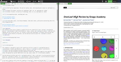 Overleaf: Editable LaTeX Templates for IEEE, Elsevier, and Springer ...