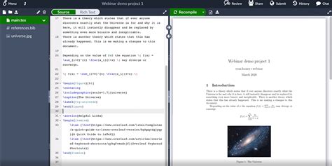 Overleaf Webinars   Overleaf, Online LaTeX Editor