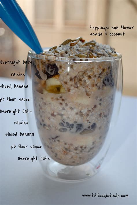 Overnight Oat Parfait   Fit Foodie Finds