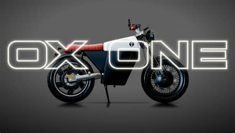 Ox One, una moto eléctrica española de dos plazas, con ...