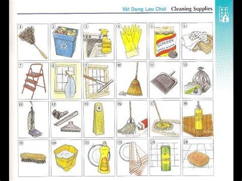 Oxford dictionary | Lesson 35: Cleaning Supplies | Learn English ...
