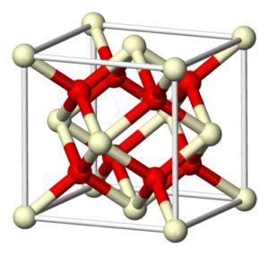 Óxido de cerio  IV : estructura, propiedades, usos   Lifeder