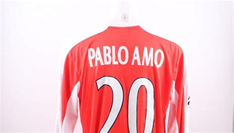 Pablo Amo s Deportivo La Coruna match issued/worn shirt ...