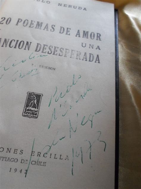 Pablo Neruda   20 Poemas De Amor Y Una Cancion Desesperada ...
