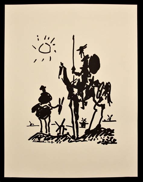 Pablo Picasso  Don Quixote  Fine Art Print AP68   Jun 13, 2011 | Seized ...