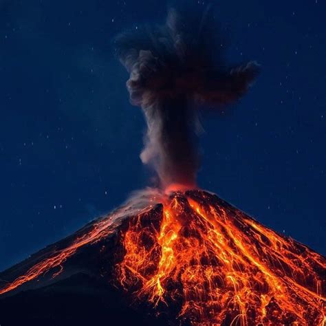 Pacaya Volcano eruption. Photo by @rickylopezbruni # ...