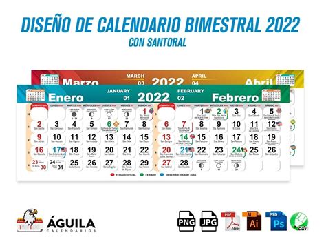 Pack Diseños Plantillas Calendarios 2022 Con Santoral | Mercado Libre