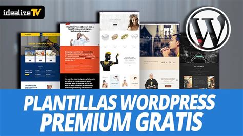 PACK PLANTILLAS WORDPRESS PREMIUM GRATIS   YouTube