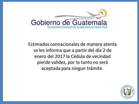 Pagina Oficial Consulado General de Guatemala en Nueva ...