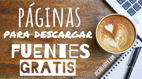 PÁGINA PARA DESCARGAR FUENTES TIPOGRÁFICAS O LETRAS PARA ...