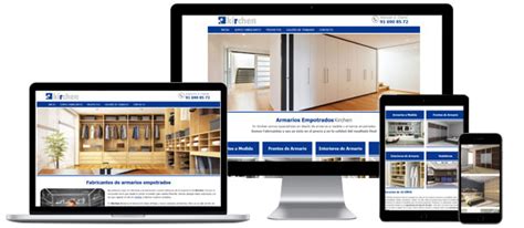 Páginas Web para Tiendas de Muebles   Pentaweb