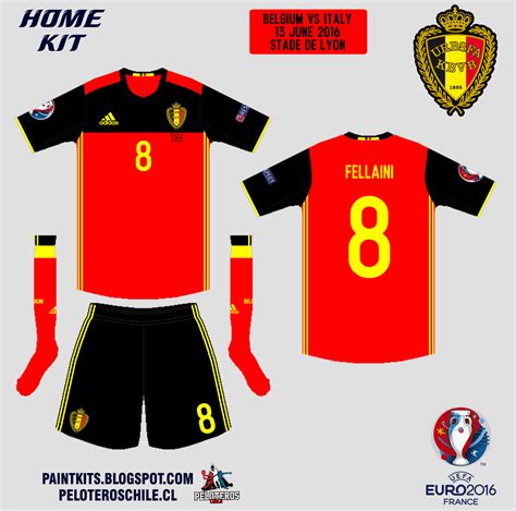 Paint Kits: Selección de Bélgica, Eurocopa 2016