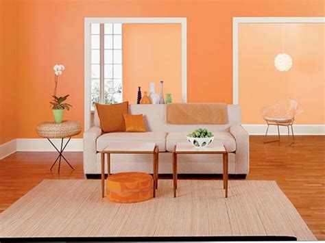 Paint walls – paint ideas for orange wall design ...