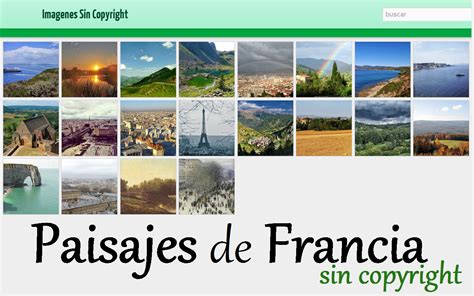 Paisajes de Francia sin copyright