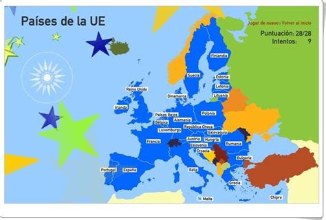 Países de la Unión Europea  Toporopa.eu  | 6º Primaria ...