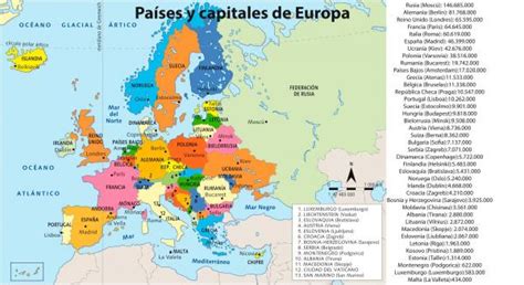Países y capitales de la Unión Europea   Lista completa