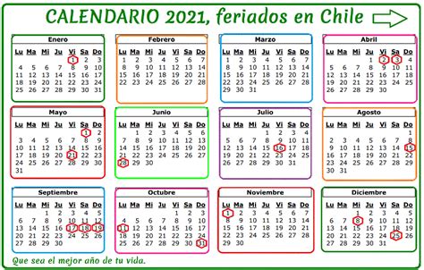 Palabra Breve: Calendario 2021, feriados en Chile.