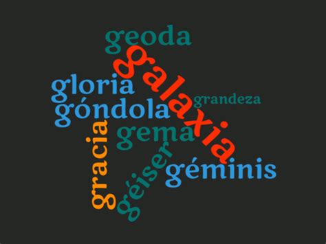 Palabras Bonitas Con G Lista Completa Definiciones Y Ejemplos | My XXX ...