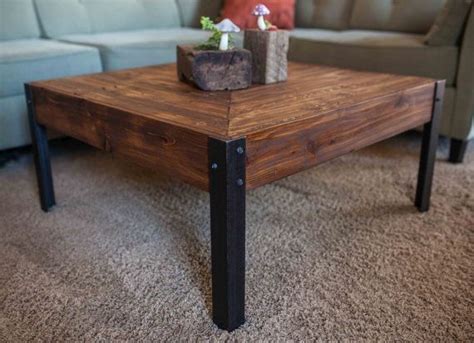 Pallet Wood and Metal Leg Coffee Table by kensimms on Etsy ...